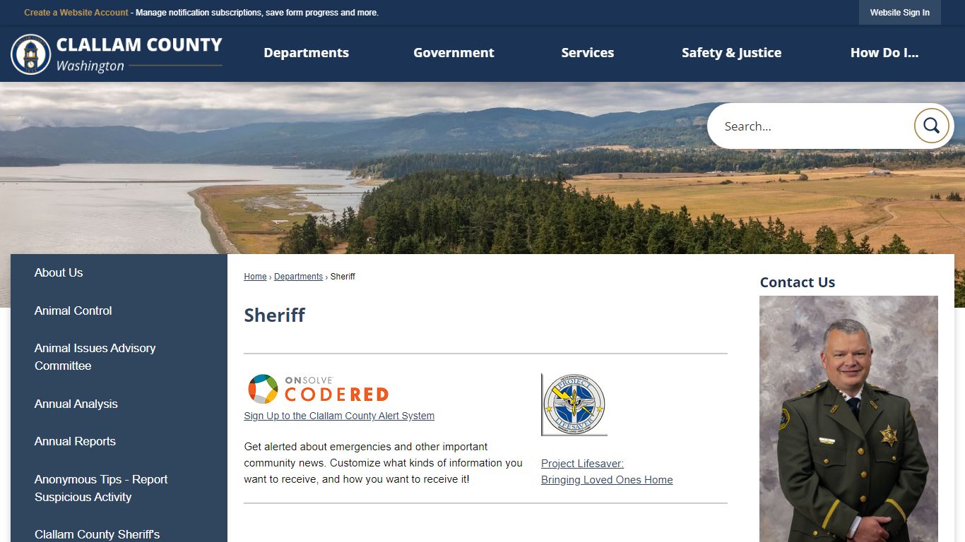 Sheriff | Clallam County, WA